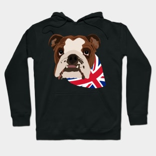 British Bulldog - Union Jack Bandana Hoodie